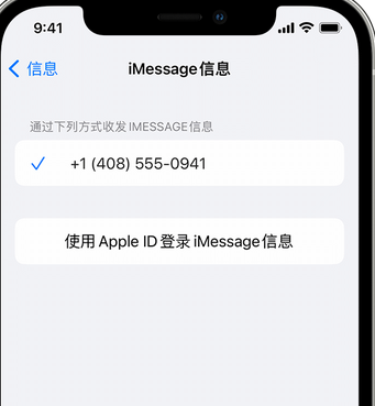 色达apple维修iPhone上无法正常发送iMessage信息 