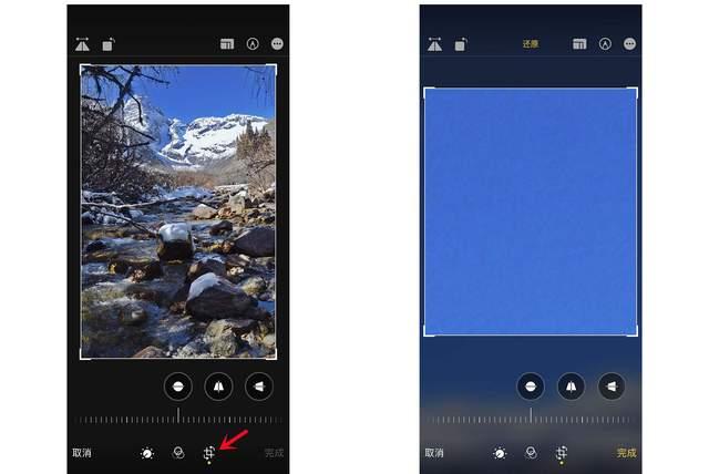 色达苹果手机维修分享iPhone手机如何使用裁剪功能隐藏照片 